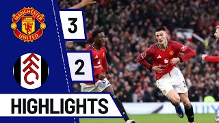Man United Vs Fulham Extended Highlights Premier League 2026
