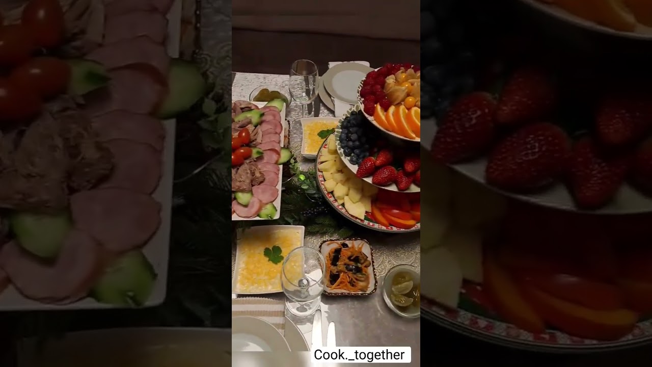 Новогодний стол 😻 