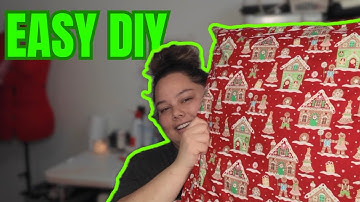 EASY Christmas Pillow Covers DIY | How To