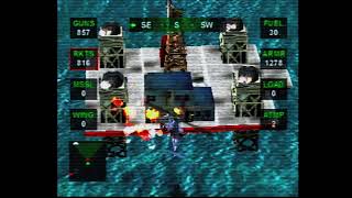 Nuclear Strike (PlayStation 1) (4K CRT View) - Level 2 - Island Strike