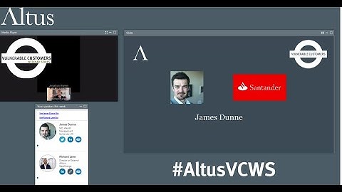Vulnerable Customers and Digital Advice | Altus Vulnerable Customers Webinar Series
