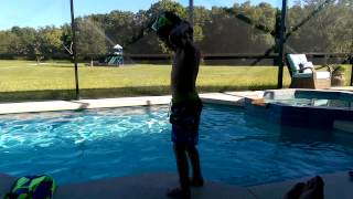 Dylan Swimming Again