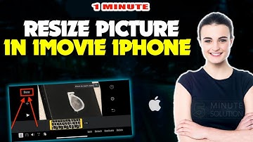 How to resize picture in iMovie iPhone 2025 |  5 Minute Solution