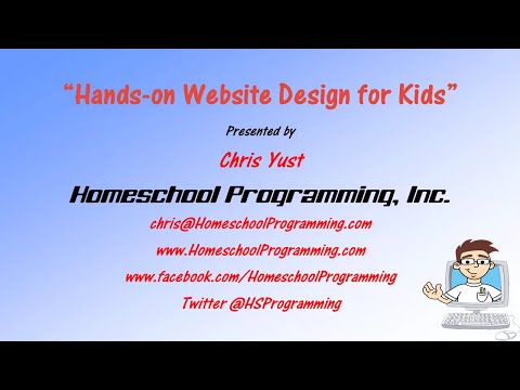 Web Design Tutorial for Kids