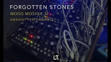 "FORGOTTEN STONES" Moog Ambient Soundscape