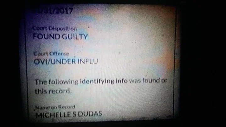 do u know Michelle asher owings mills Maryland