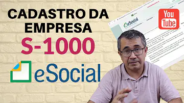Como cadastrar uma empresa direto no eSocial?