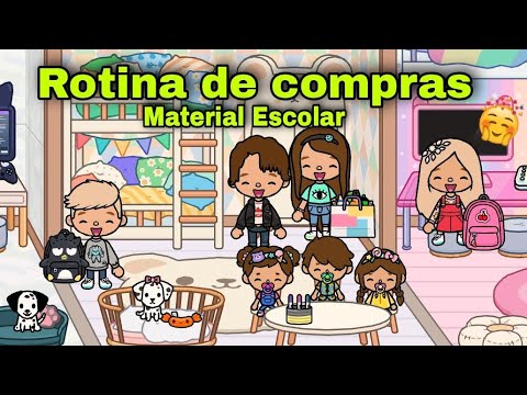 NOSSO MATERIAL ESCOLAR ! – toca Life word