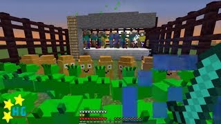 Minecraft Plants vs Zombies 2 - Episode 24 Pea-nut and Threepeater vs. Minecraft Zombies