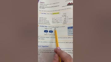 Reveal Math grade 4 Lesson 3-2 Strategies to add multi digit numbers