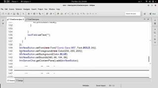 80 JAVA Swing GUI Chat Application