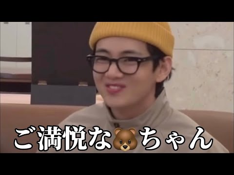 【BTS日本語字幕】最近テテがくまちゃんにしか見えない件につきまして🐻
