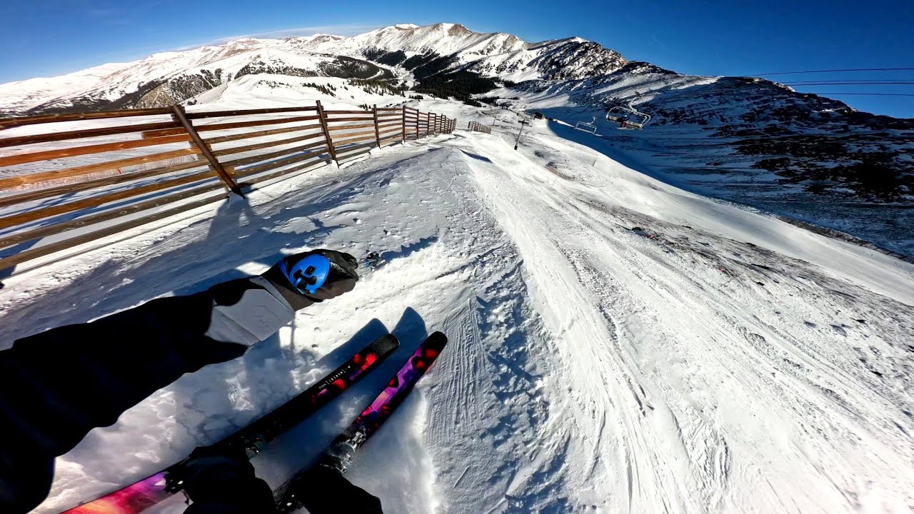 Skiing HARDPACK at ARAPAHOE BASIN, CO | Moment Wildcat 108 (1/22/26)