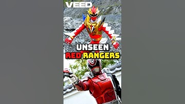 Unseen Red Ranger forms #powerrangers #redranger #shorts #supersentaiseries #powerrangersspd #mmpr