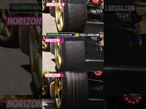 Video Forza Horizon 6 NEW Tire Details