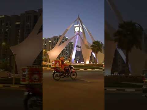#travelDubai Views  #Dubai  Clock Tower  #viral Video