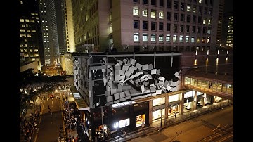 PARHELIC// 3d Video Mapping // Apparati Effimeri