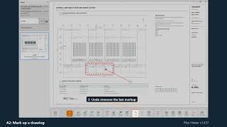 Plan Viewer - 2. Mark up a drawing