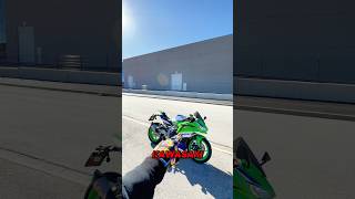Kawasaki ZX4-R 2025!💚🤍💙 #botafogomotos #kawasaki #zx4r #moto #taller #brembo #shorts