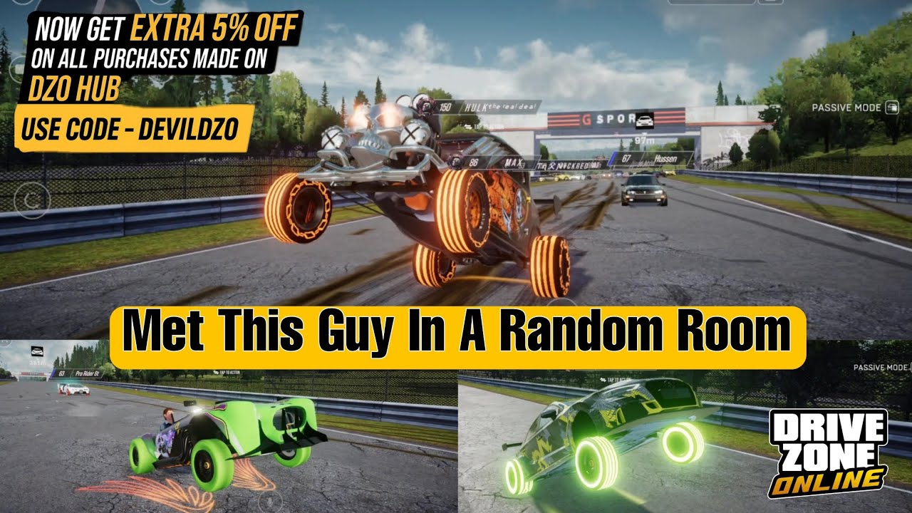 Drive Zone Online: This Guy Has All Wheelie Cars | Joining Random Room | @DriveZoneOnline