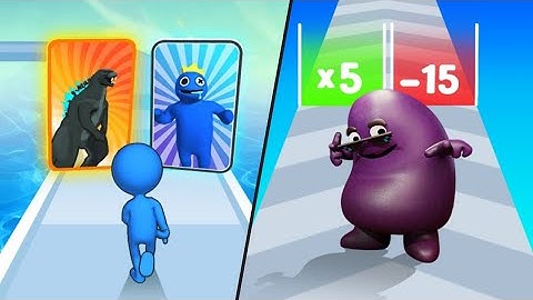 Monster Draft | Grimace Runner / All Level Gameplay: Android,iOS - NEW MEGA APK UPDATE