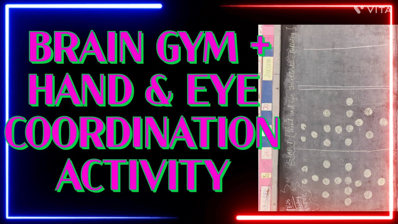 BRAIN GYM + HAND & EYE COORDINATION ACTIVITY BY KIDS - YouTube