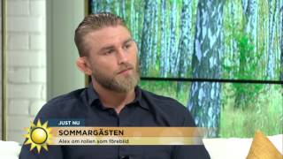 Alexander Gustafsson: "MMA räddade mig" - Nyhetsmorgon (TV4)