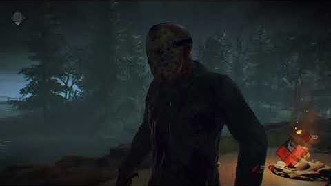 Friday the 13th Gameplay Part V Jason Voorhees Roy Burns Pinehurst Map No Survivors 5/5
