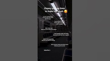 Cheesy pickup lines😋 #shorts #rizz #fyp