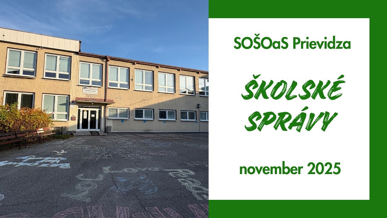 Školské správy z Kaliny - november 2025