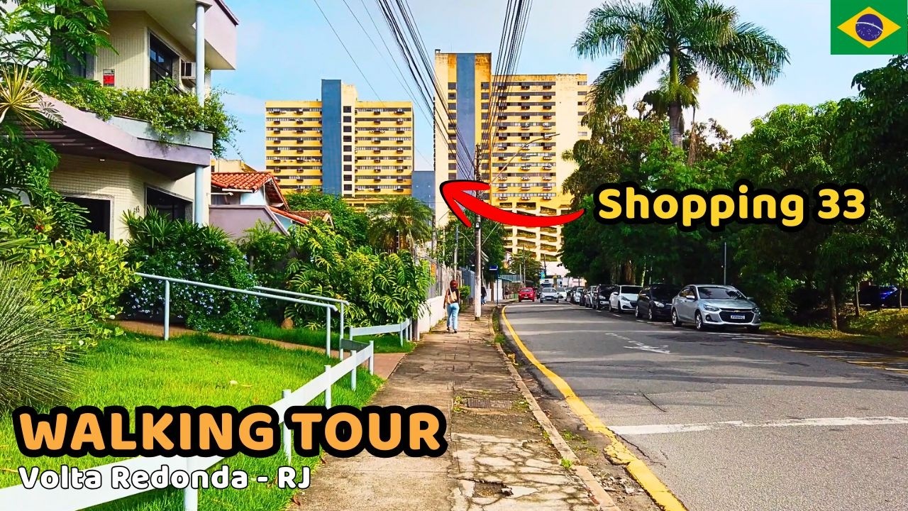 Walking through the streets of the creek in the Vila Santa Cecília neighborhood - Volta Redonda