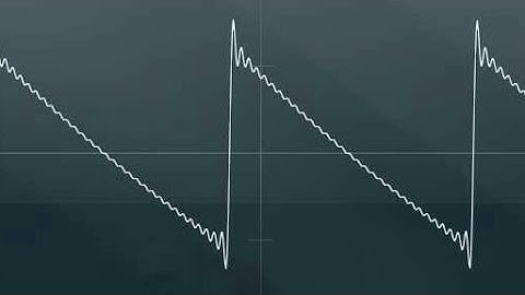 Sawtooth wave generation using 8085 microprocessor