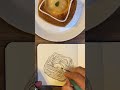 洋梨のデニッシュをペンスケッチする作業動画(スケッチブックはターレンス、ペンはUniPIN、水彩絵具を使ってます。)