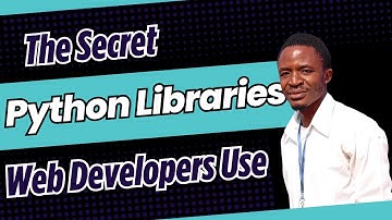 The Secret Python Libraries Web Developers Use