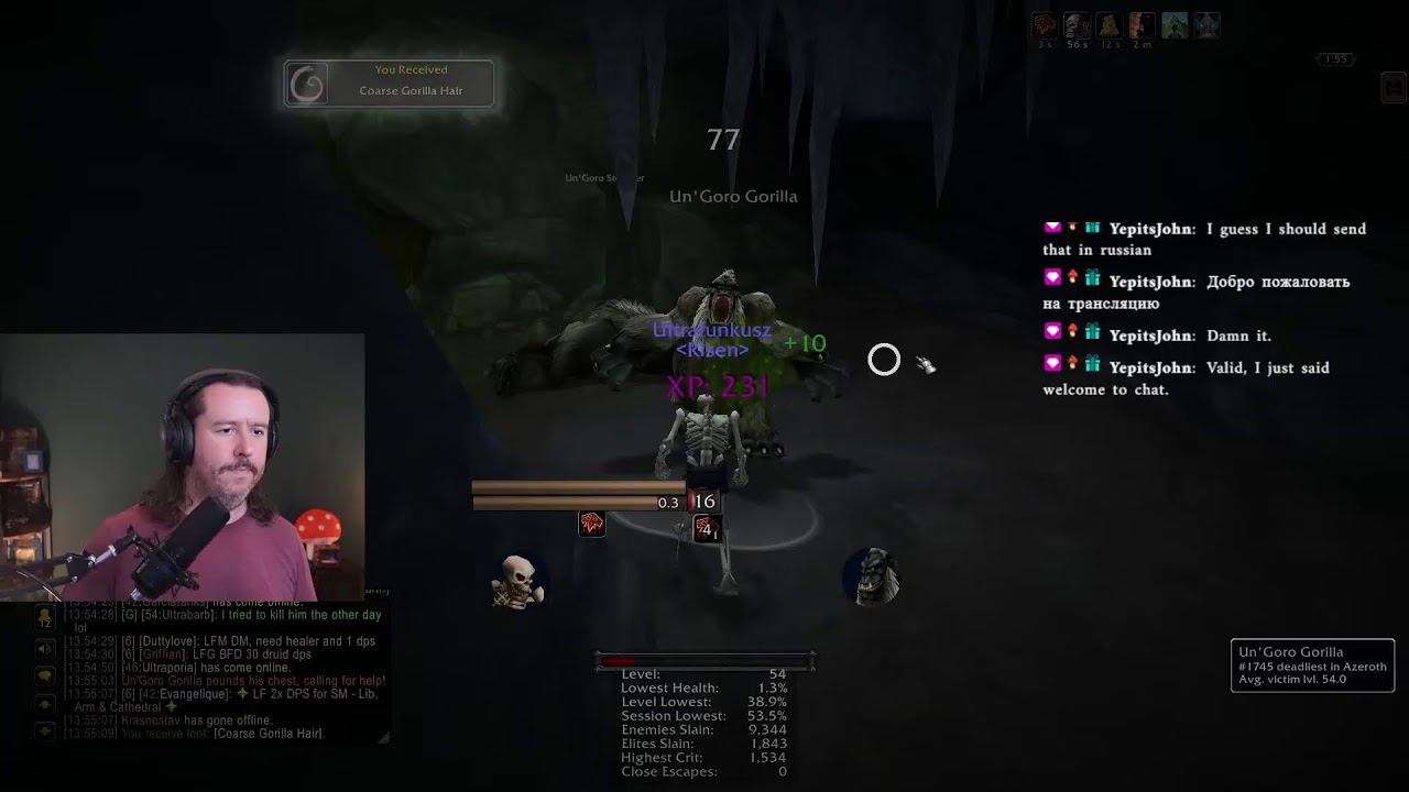 🍄ULTRA Hardcore Warrior - Ungoro today | NEVER DYING