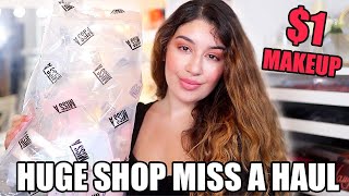 HUGE SHOP MISS A HAUL | $1 makeup!! screenshot 2
