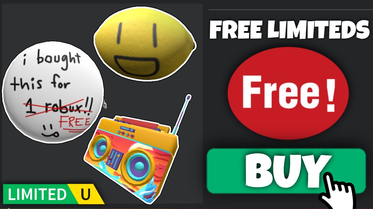 🔴 NEW FREE LIMITED UGC ITEMS  24/7 Roblox UGC Limited Codes Live 