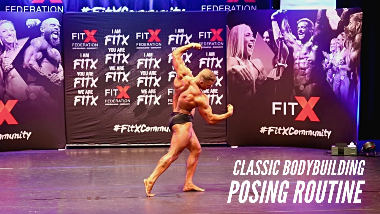CLASSIC BODYBUILDING POSING ROUTINE | SPIRIT LEAVES ME | FITX 2023 ...