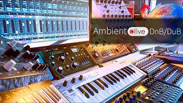 DnB / DuB Halftime / Ambient / 168 bpm / Analog Synths / Live! [EP-205]