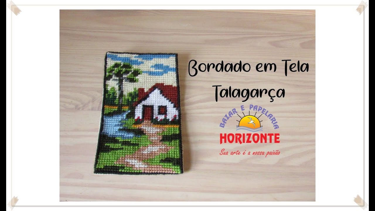 Tapeçaria: Aprenda a Fazer Tapete Bordado em Tela Talagarça