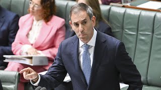 ‘Increasingly pathetic’: Jim Chalmers blasts Angus Taylor’s ‘out-One Nation One Nation’ strategy