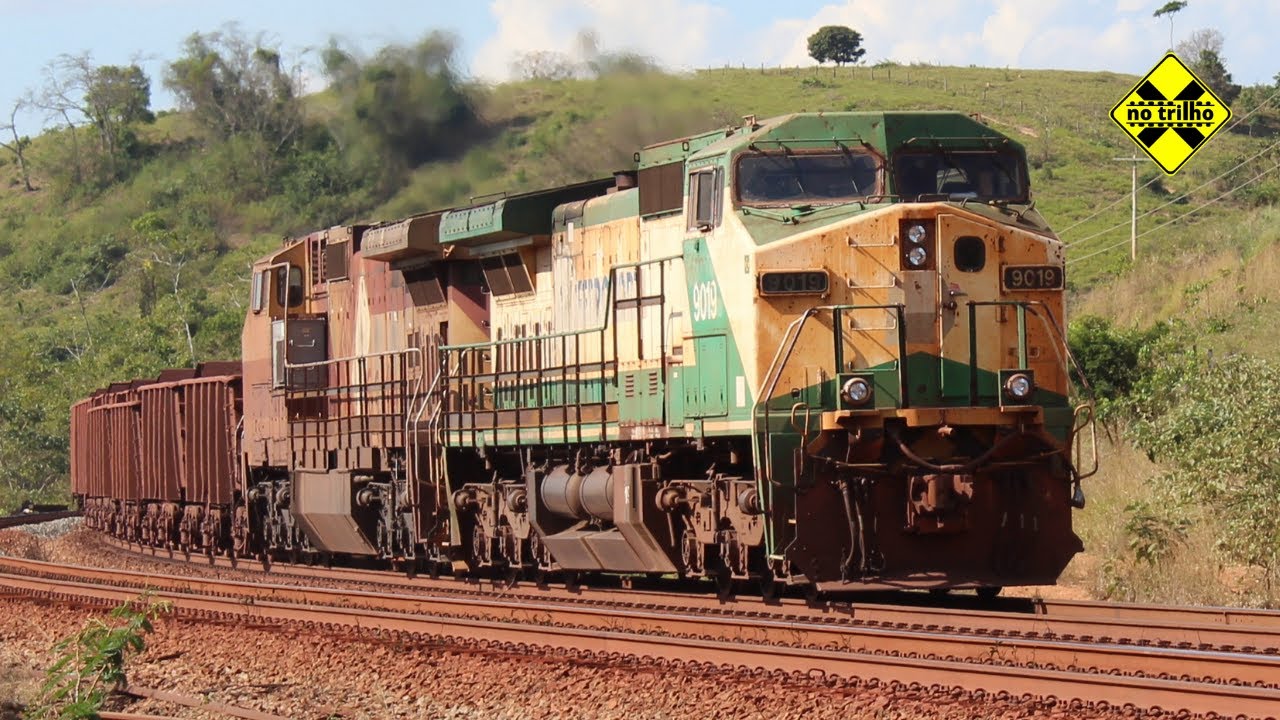 Trens da Vale na Estrada de Ferro Carajás (Maranhão)