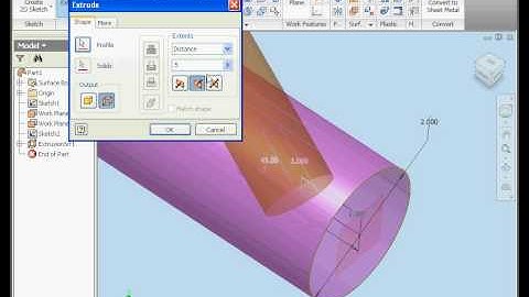 Autodesk Inventor 2010 Tutorials surface design