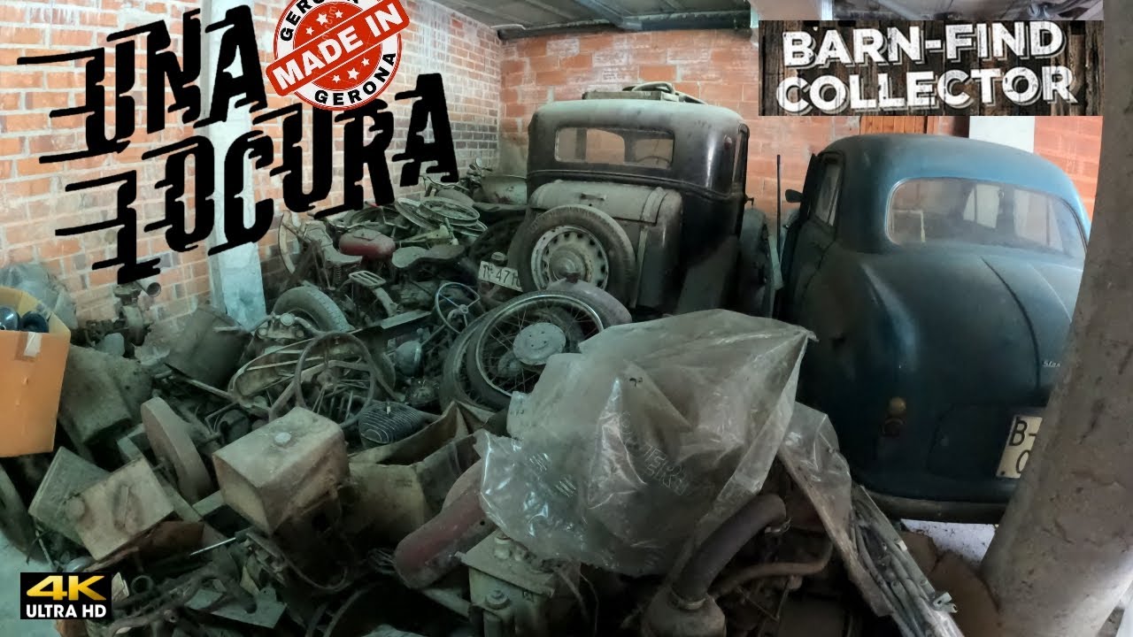 Encontramos una locura de barn find en Girona | Opel, Land Rover Santana, Audi, motos y mucho más