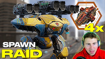 WE DID IT! Sharanga SHOTGUN Drops In The ENEMY Spawn - Robot MASSACRE |  War Robots