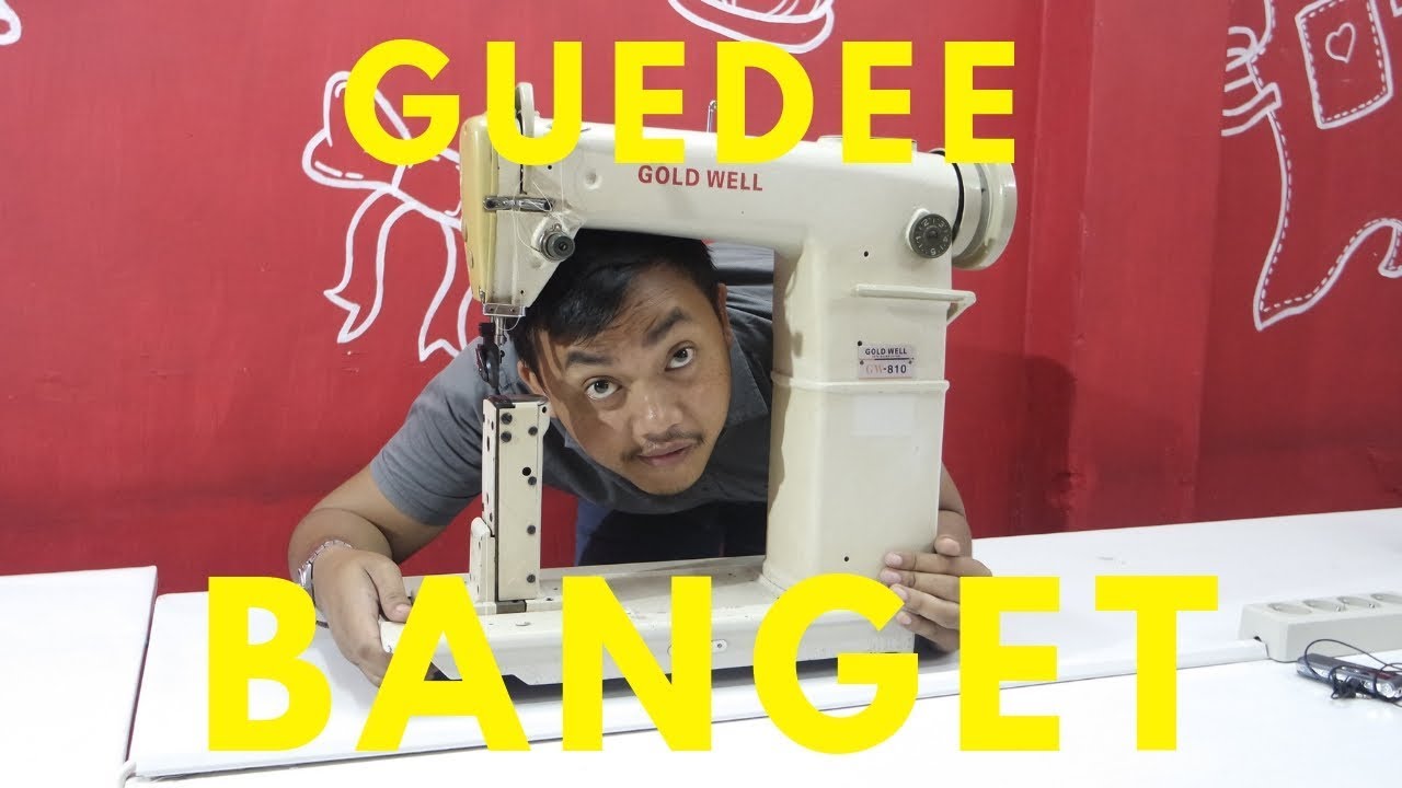 REVIEW  Mesin Jahit Post-Bed / cangklong untuk menjahit tebal & sulit di tekuk