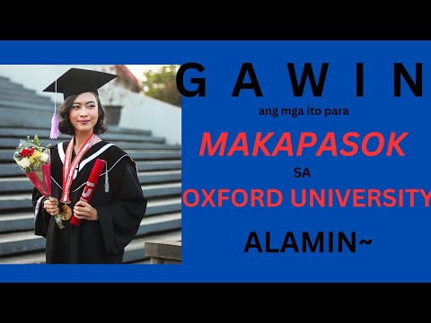 Video: Kasaysayan ng Oxford