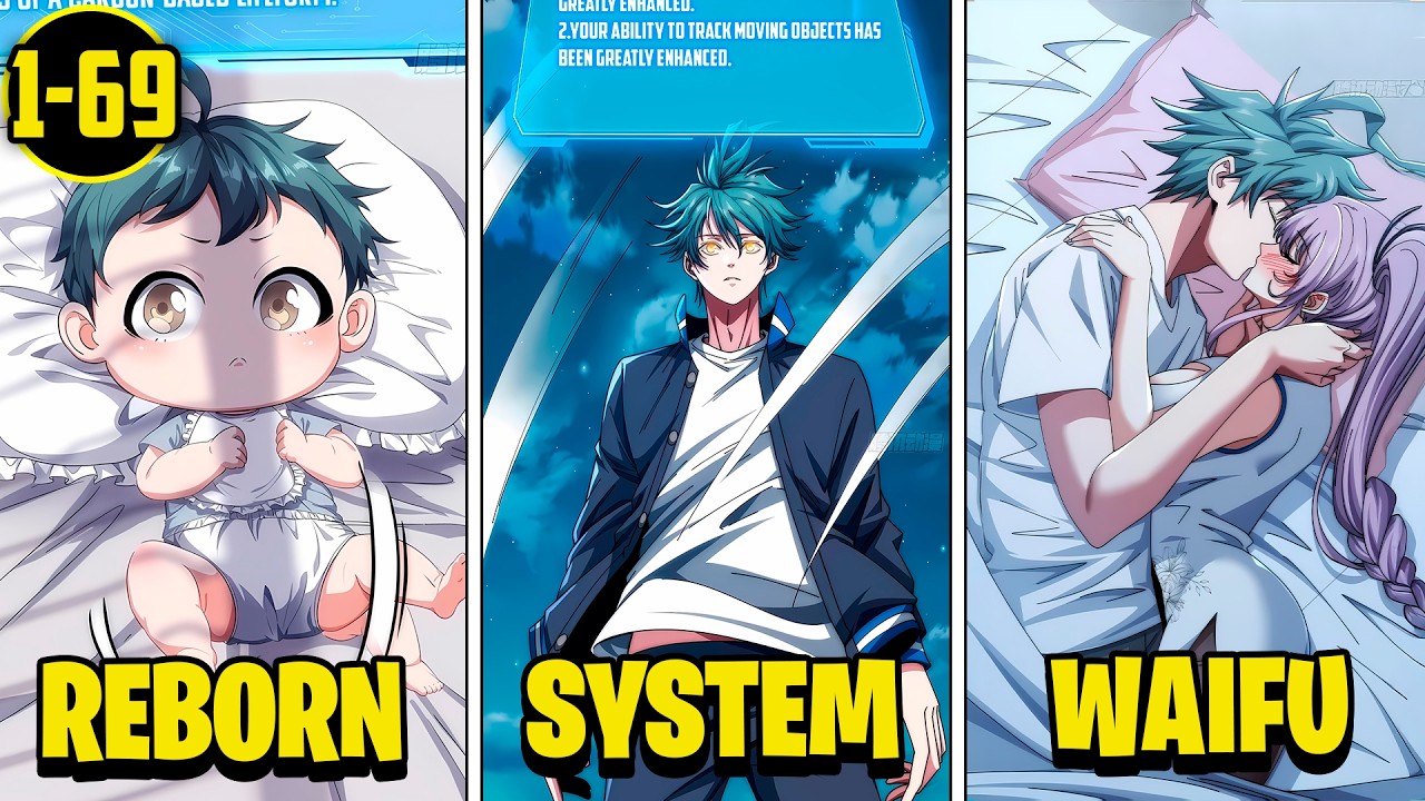 (1-69) Reborn as a Baby, He Unlocks the Infinite Evolution System From Scratch | Manhwa Recap