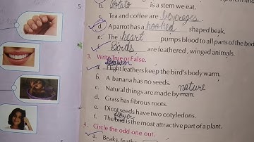 Class-3, Subject-Science, Video- 46, Chapter-Model test paper, 1&2, Part-1  By-Mrs Varsha