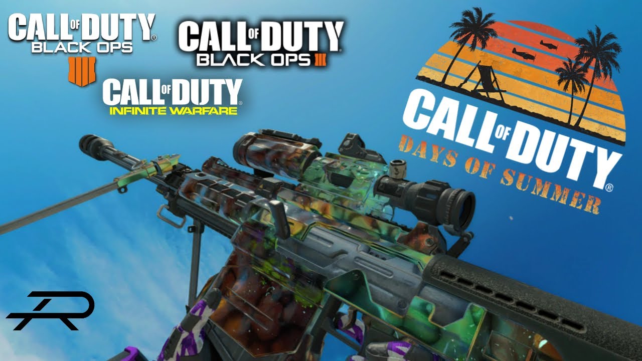 DAYS OF SUMMER IN BLACK OPS 4! (BO3, IW, & BO4)